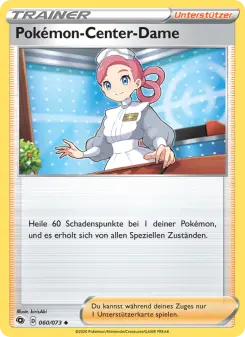 Pokémon-Karte Pokémon-Center-Dame 060/073