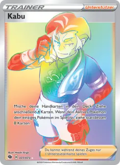 Pokémon-Karte Kabu 077/073