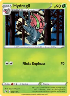 Pokémon-Karte Hydragil 010/189