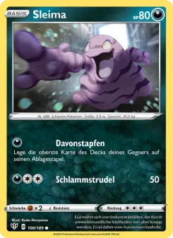 Pokémon-Karte Sleima 100/189