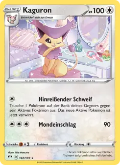 Pokémon-Karte Enekoro 142/189