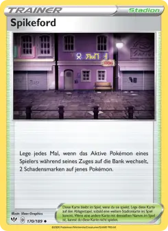 Pokémon-Karte Spikeford 170/189