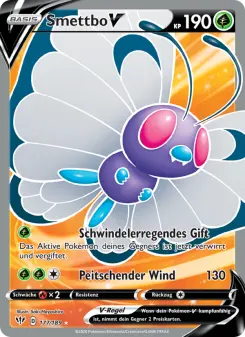 Pokémon-Karte Smettbo V 177/189