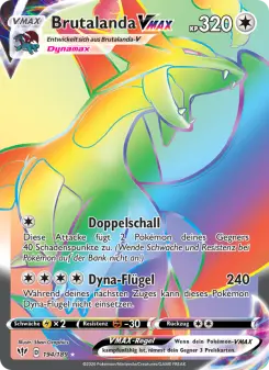 Pokémon-Karte Brutalanda VMAX 194/189