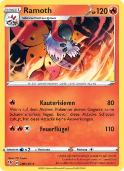 Pokémon-Karte Ramoth 030/189