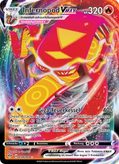 Pokémon-Karte Infernopod VMAX 034/189
