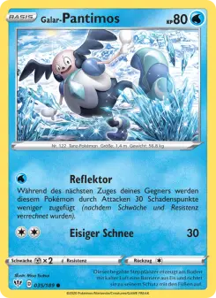 Pokémon-Karte Galar-Pantimos 035/189