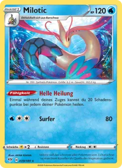 Pokémon-Karte Milotic 039/189