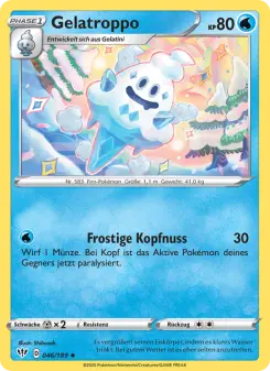 Pokémon-Karte Gelatroppo 046/189