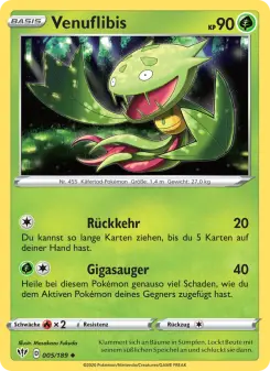 Pokémon-Karte Venuflibis 005/189