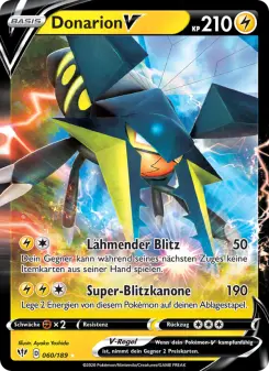 Pokémon-Karte Donarion V 060/189