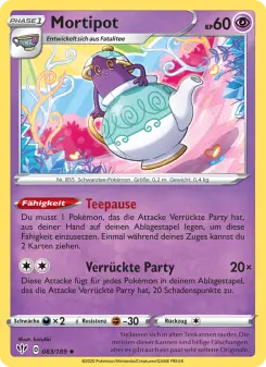 Pokémon-Karte Mortipot 083/189