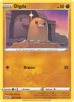 Pokémon-Karte Digda 084/189