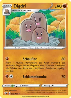 Pokémon-Karte Digdri 085/189