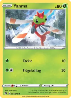 Pokémon-Karte Yanma 001/072