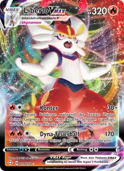 Pokémon-Karte Liberlo VMAX 019/072