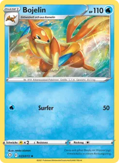 Pokémon-Karte Bojelin 023/072