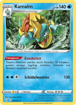 Pokémon-Karte Kamalm 027/072