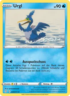 Pokémon-Karte Urgl 028/072
