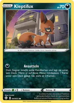 Pokémon-Karte Kleptifux 047/072