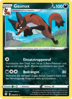 Pokémon-Karte Gaunux 048/072