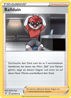 Pokémon-Karte Ballduin 057/072