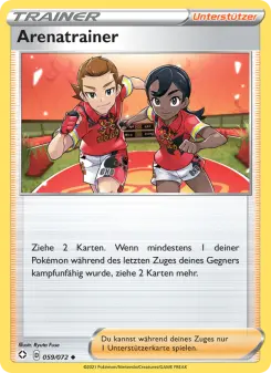 Pokémon-Karte Arenatrainer 059/072