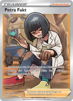 Pokémon-Karte Petra Fakt 067/072