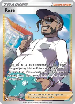 Pokémon-Karte Rose 071/072
