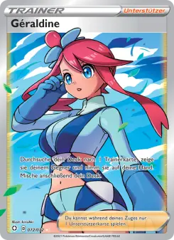 Pokémon-Karte Géraldine 072/072