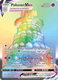 Pokémon-Karte Pokusan VMAX 073/072
