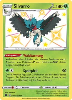 Pokémon-Karte Silvarro SV003