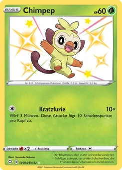 Pokémon-Karte Chimpep SV004