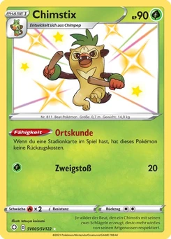 Pokémon-Karte Chimstix SV005
