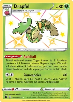 Pokémon-Karte Drapfel SV013