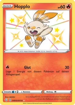Pokémon-Karte Hopplo SV015