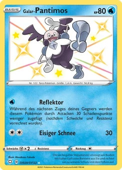Pokémon-Karte Galar-Pantimos SV020