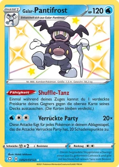 Pokémon-Karte Galar-Pantifrost SV021