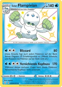 Pokémon-Karte Galar-Flampivian SV024