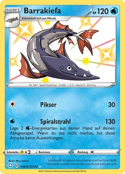 Pokémon-Karte Barrakiefa SV032