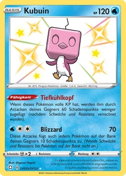 Pokémon-Karte Kubuin SV035