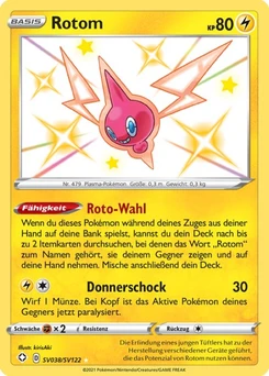Pokémon-Karte Rotom SV038