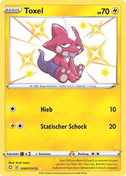 Pokémon-Karte Toxel SV041