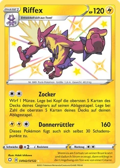 Pokémon-Karte Riffex SV042