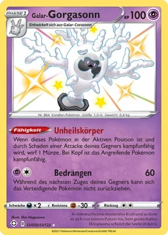 Pokémon-Karte Galar-Gorgasonn SV050