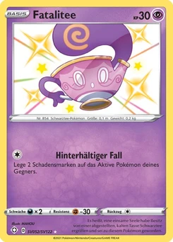 Pokémon-Karte Fatalitee SV052