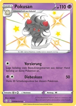 Pokémon-Karte Pokusan SV058