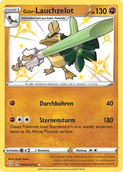 Pokémon-Karte Galar-Lauchzelot SV064