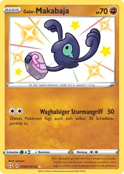 Pokémon-Karte Galar-Makabaja SV065