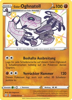 Pokémon-Karte Galar-Oghnatoll SV066